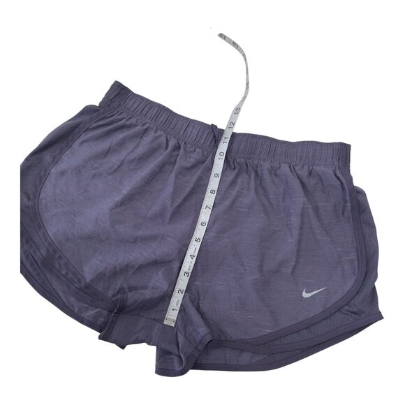 Nike Dri-Fit Womens Running Shorts Size L -Purple Lightweight Activewear - Picture 8 of 12